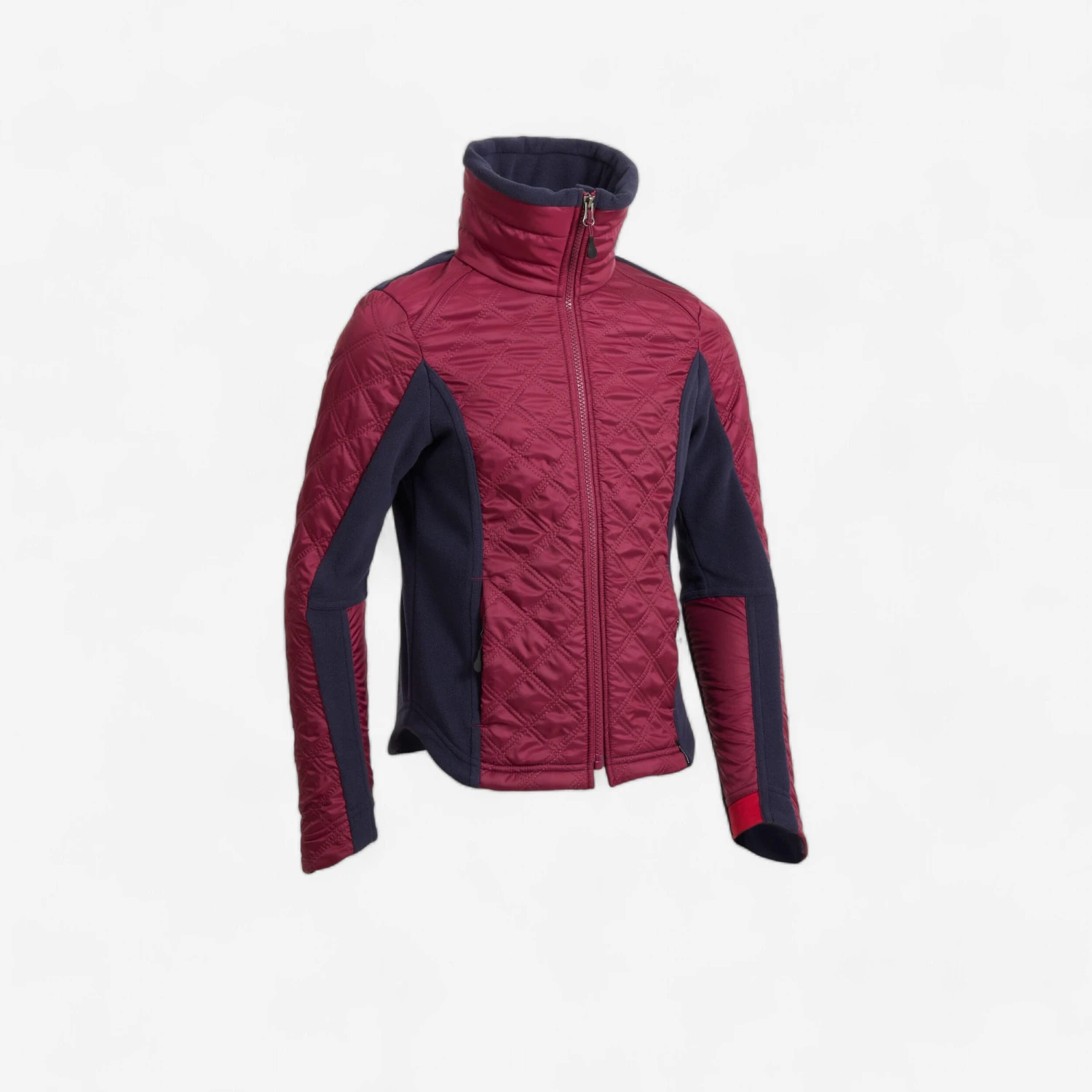 Kids' Horse Riding Bi-Material Warm Fleece 500 - Image 14