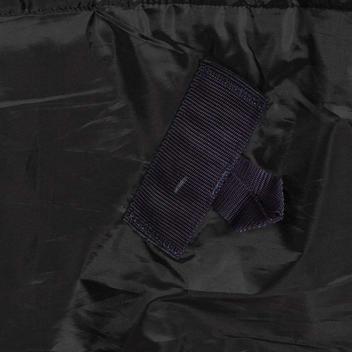 Saxon Defiant StandardNeck Plaid Midweight Horse Turnout Rug (Navy/White) - Image 2