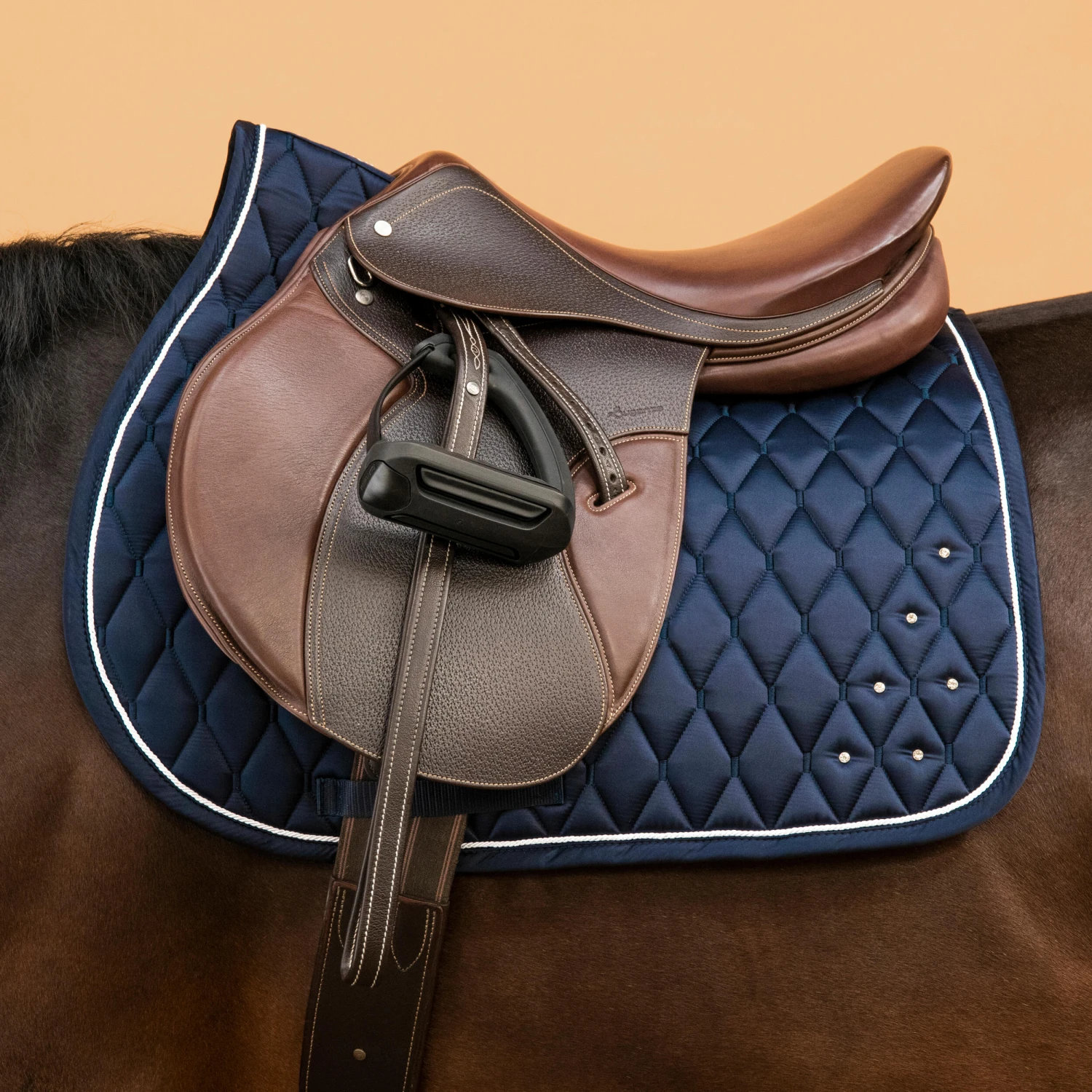 Horse And Pony Riding Rhinestone Saddle Cloth 500 - Image 3