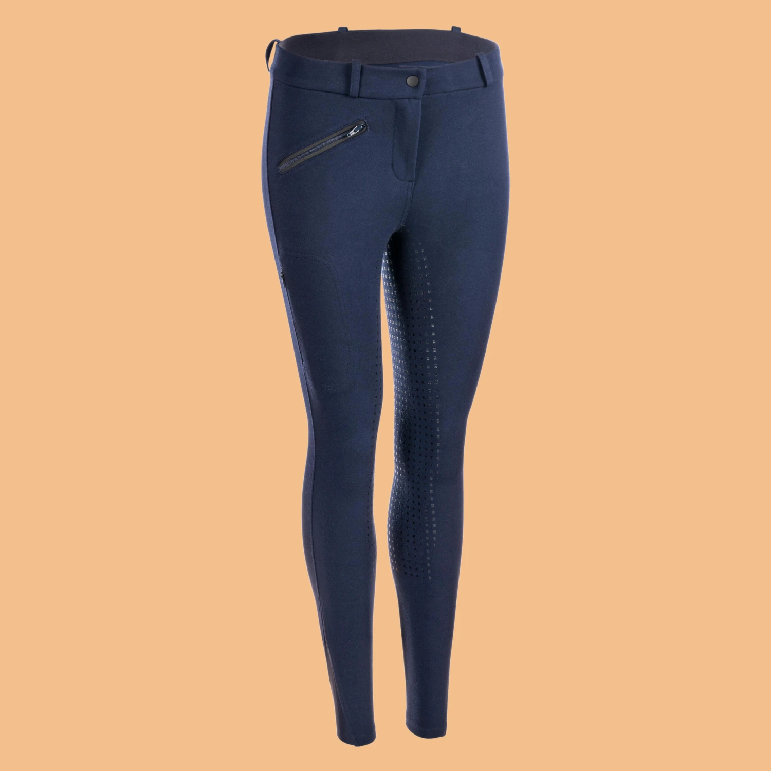 Women's Warm Full Grip Horse Riding Jodhpurs 500 - Image 7