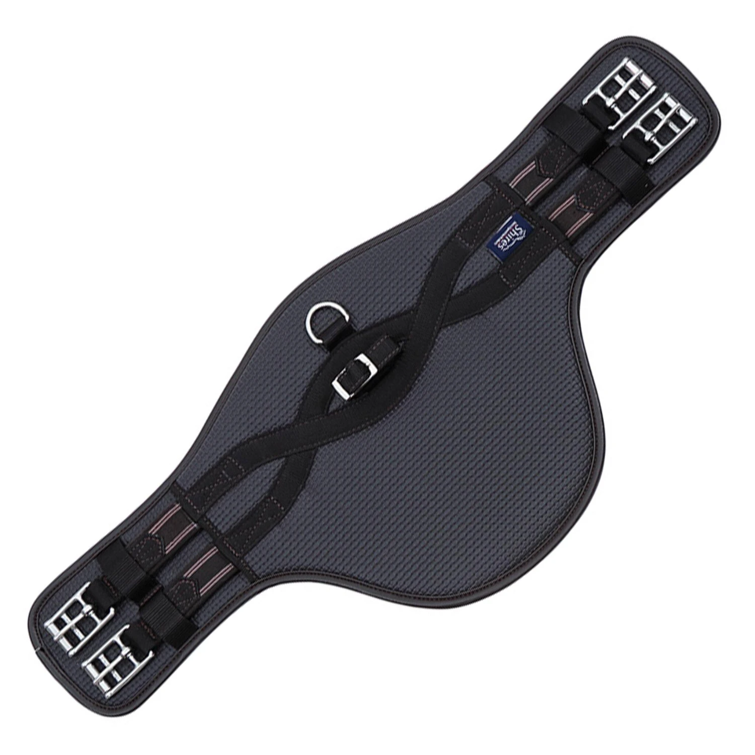 AntiChafe Elastic Horse Stud Girth (Black) - Image 2