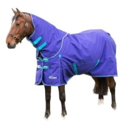 Highlander Original 50g Horse Turnout Rug & Neck Cover (Royal Blue)
