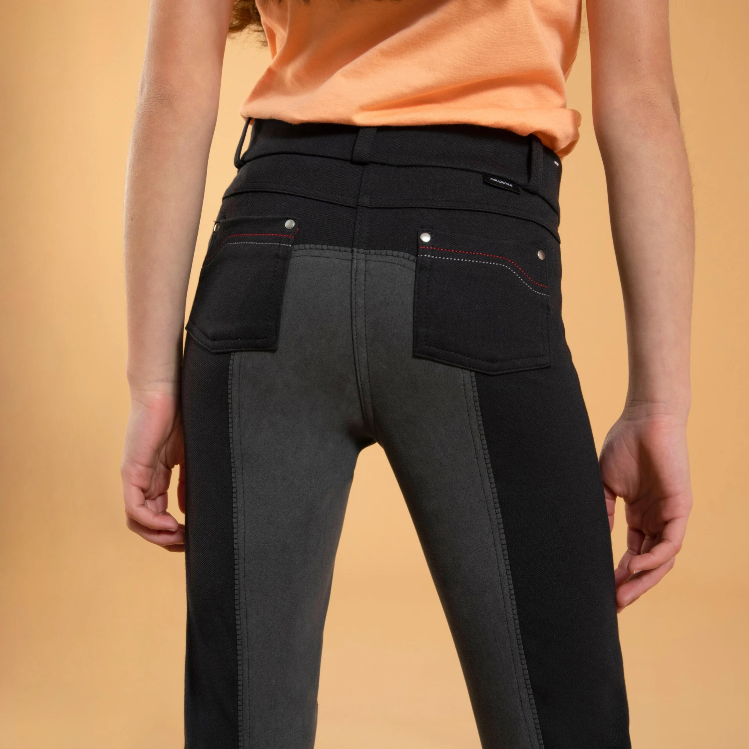 Kids' Full Seat Horse Riding Jodhpurs 180 - Image 4