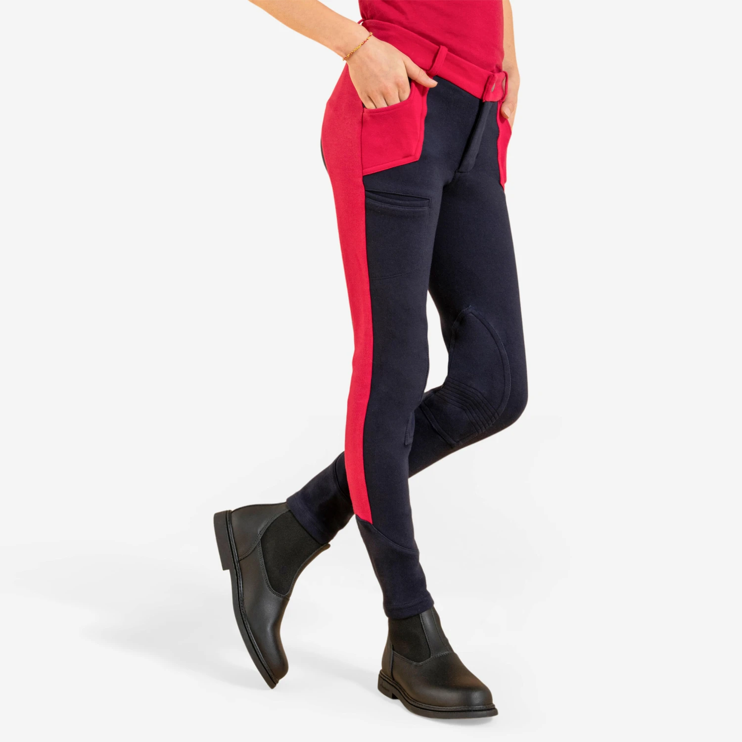 Kids' Horse Riding Jodhpurs 120 - Image 7