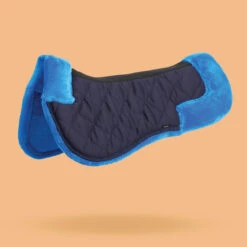 Horse & Pony Synthetic Sheepskin Saddle Pad 500