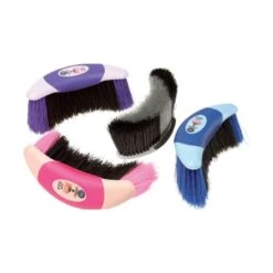 Soft Touch Boomerang Dandy Brush (Black)