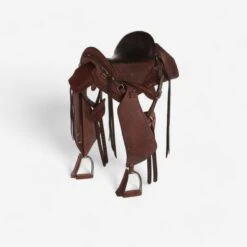 Horse Riding Hacking Saddle For Horse Escape - Brown