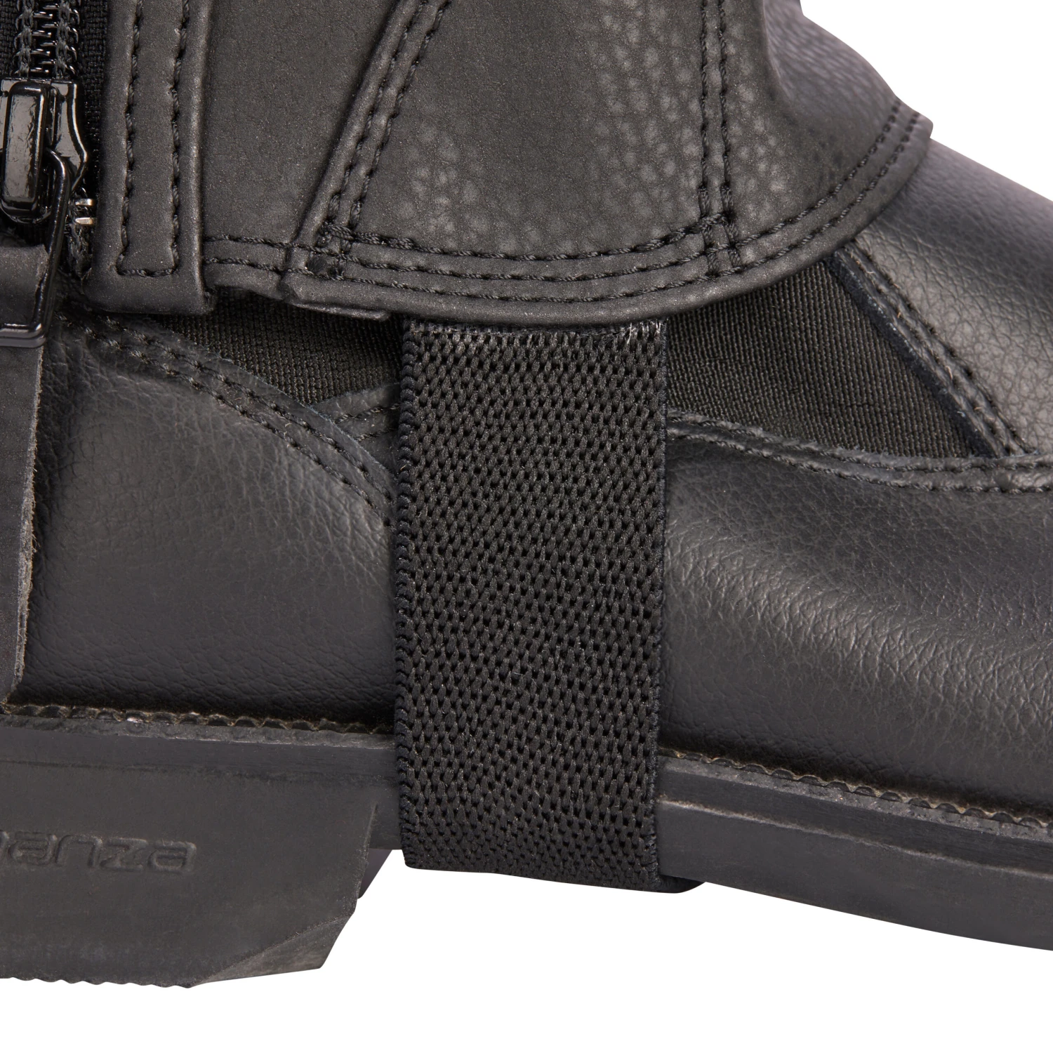 Kids' Horse Riding Leather Half-Chaps With Gusset 500 - Image 5