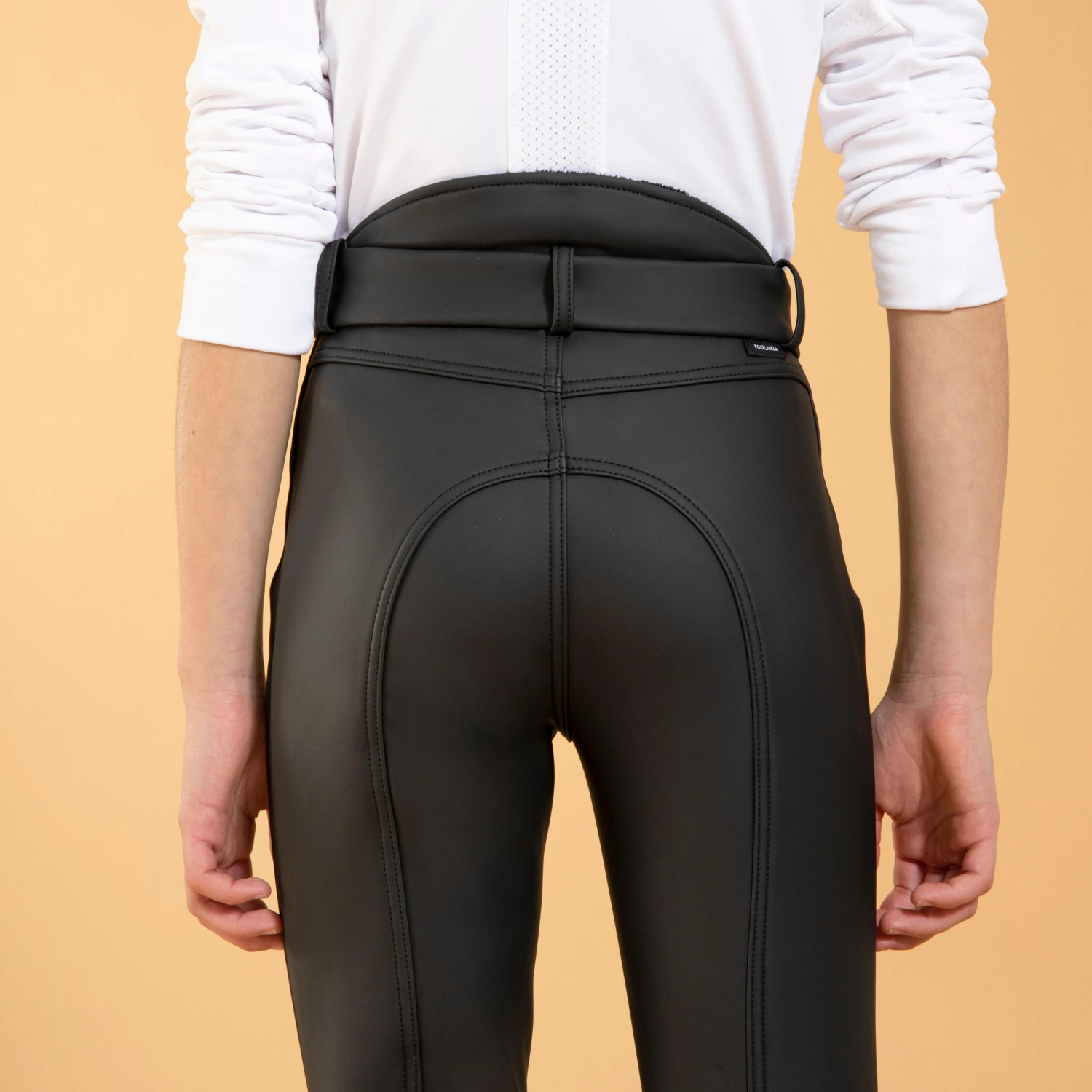 Kids' Warm And Water-Repellent Horse Riding Jodhpurs Kipwarm 500 - Image 10