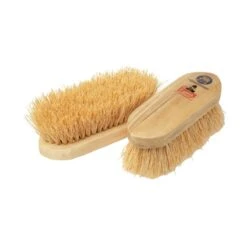 Equerry Wooden Mexican Whisk Fibre Dandy Brush (Natural)
