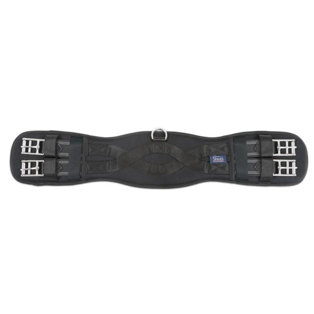 Memory Foam Horse Dressage Girth (Black)