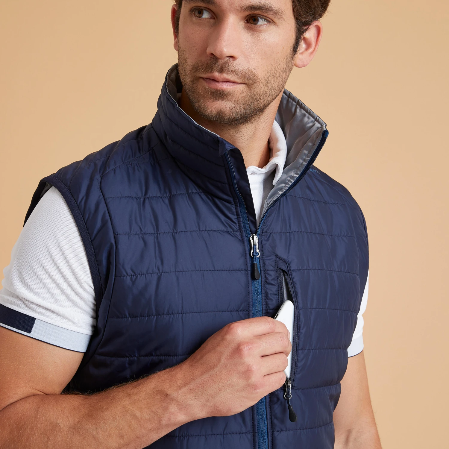Men's Horse Riding Sleeveless Gilet 100 - Image 3
