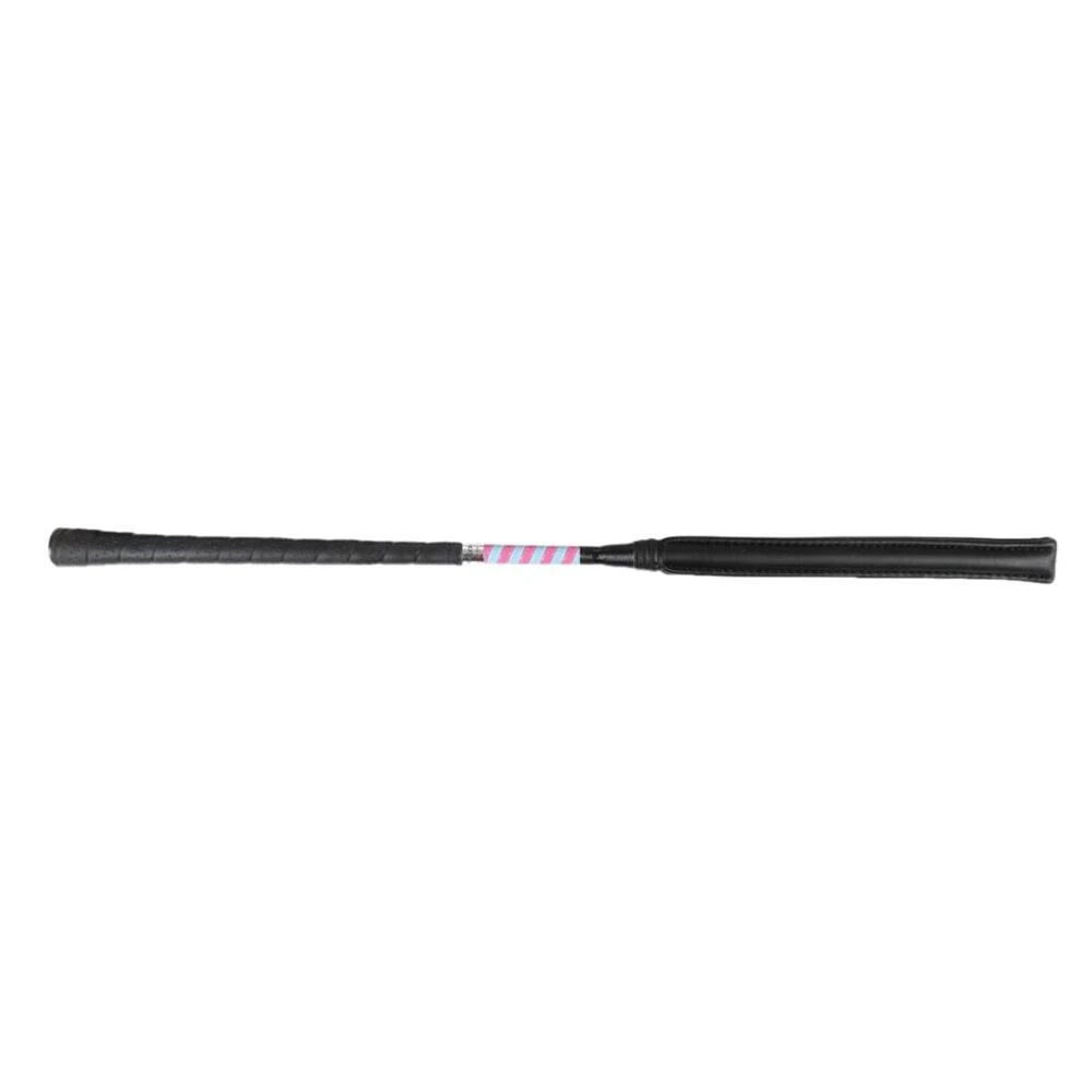 ProCush Horse Jumping Whip (Pink/Blue/Black)