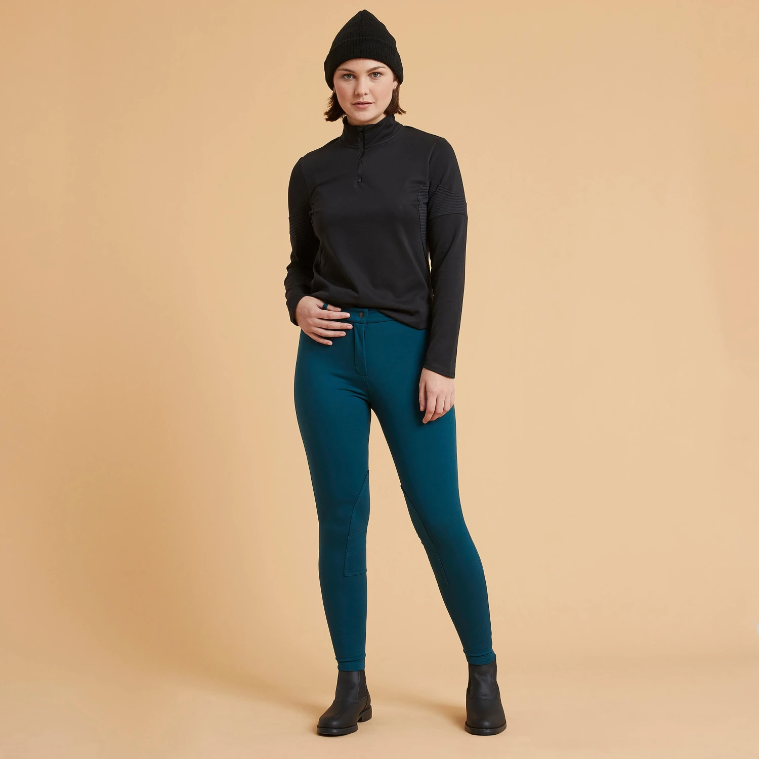 Women's Warm Horse Riding Jodhpurs 100 - Image 2