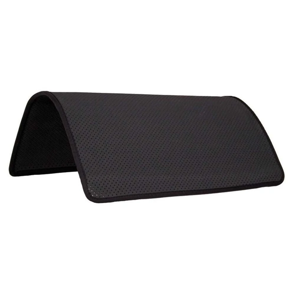 Ultra Non Slip Oblong Horse Saddlepad (Black)